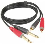 KLOTZ Minilink AT-CJ0300 2xJack mono/2xCinch 