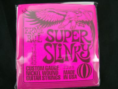 ERNIE BALL SAITEN GIT.009 SUPER SLINKY PINK 