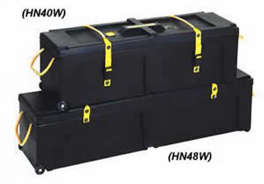 HARDCASE NEW 48 HN48W HW-CASE 2Rollen  POLYETHYLEN 