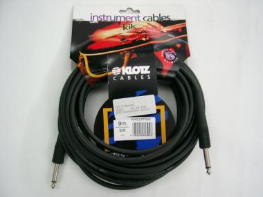 KLOTZ Instrument-Kabel 9m Kli/Kli KIK9,OPPSW 
