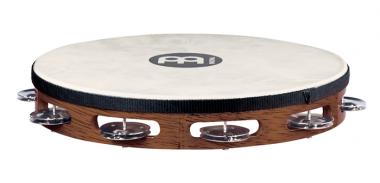 MEINL TAH1AB Holz Tambourin m. Fell Stahlsc 