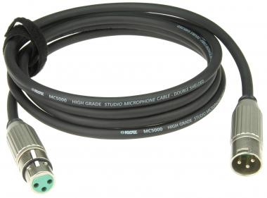 KLOTZ Mikrokabel XLR/XLR 10m M5-10 black 