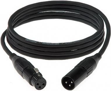 KLOTZ Mikrokabel XLR/XLR 10m GRY_PXX100 black 