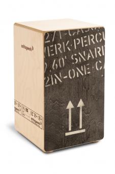 Schlagwerk Cajon 2inOne CP404 Snare Cajon BLK 