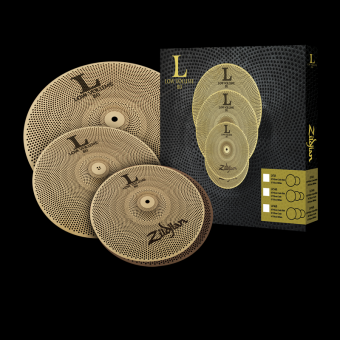 ZILDJIAN L80 Low Volume Cymbal Set LV348 