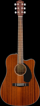 Fender CD-60SCE MAH Decke;Cutaway;Fishman TA 