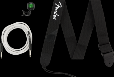 FENDER SPA BUNDLE PACK Kabel,TUNER,STRAP 