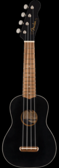 Fender Venice Sopran Ukulele BLK WN 