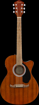 Fender FA-135CE Concert V2 All-Mahogany, Walnut Fingerboard, Natural 