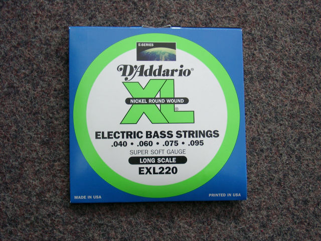 D`ADDARIO Saiten EXL220 Bass 040-095 