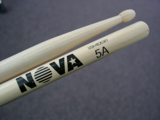 NOVA 5A Drum Sticks 12paar 