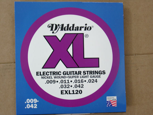 D`ADDARIO SAITEN EXL 120-3D  3 SÄTZE 009  S 