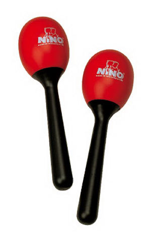 MEINL NINO 569R Plastik Egg Maracas 