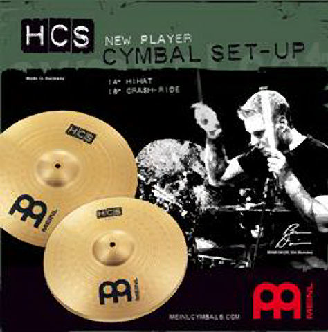 MEINL HCS1418 Beckenset  14 HH,18Crash Ride 