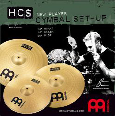 MEINL HCS141620 Beckenset  14HH,16Cr,20RI 