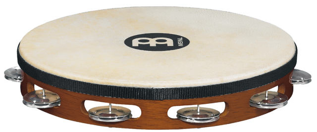 MEINL TAH1A-AB Headed Wood Tambourines 