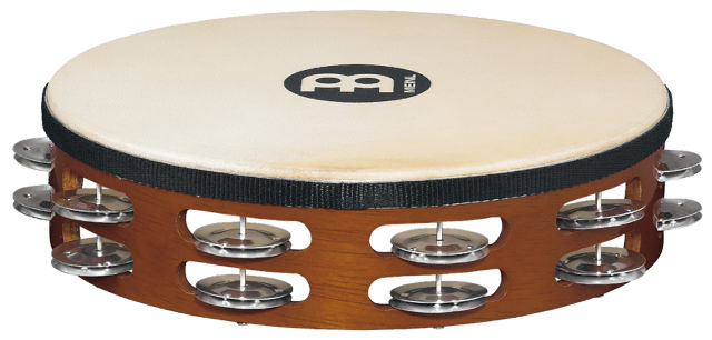 MEINL TAH2A-AB Headed Wood Tambourines 