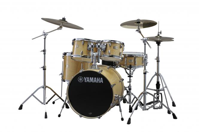 YAMAHA Stage Custom Studio incl.Hardware Natural Wood 