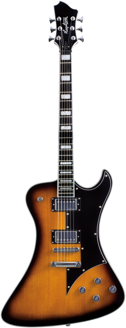 HAGSTROM Fantomen Tobacco Sunburst E-Gitarre 