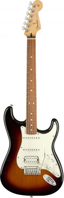 FENDER Player Series Stratocaster HSS PF 3-Colour Sunburst 