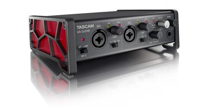 TASCAM US-2X2HR 2-Kanal USB Audiointerface 