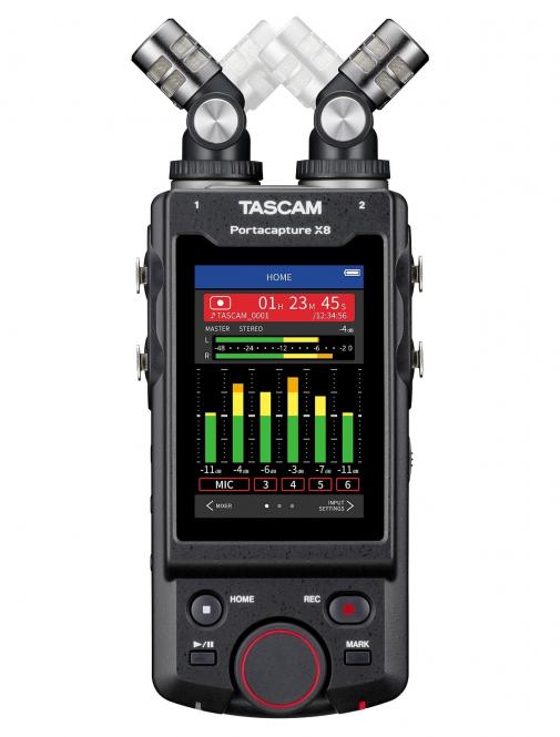 TASCAM Portacapture X8 Portabler 6+2-Spur Rekorder 