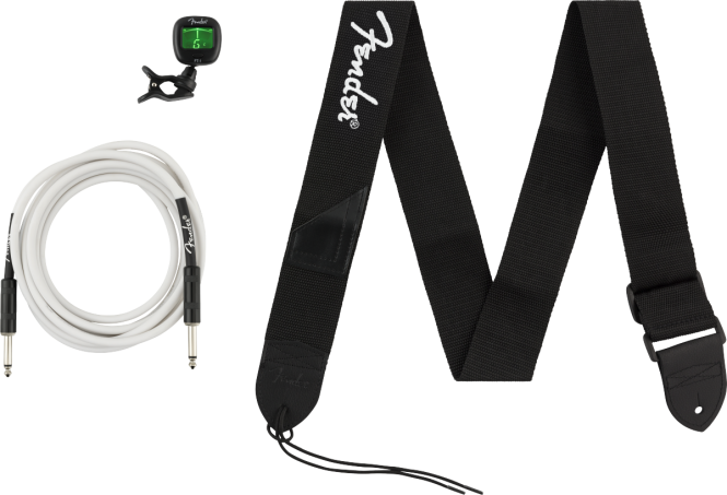 FENDER SPA BUNDLE PACK Kabel,TUNER,STRAP 