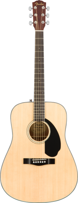 Fender CD-60S NAT WN Mass.Decke 
