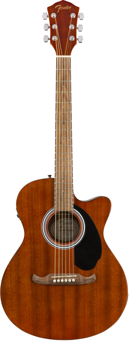 Fender FA-135CE Concert V2 All-Mahogany, Walnut Fingerboard, Natural 